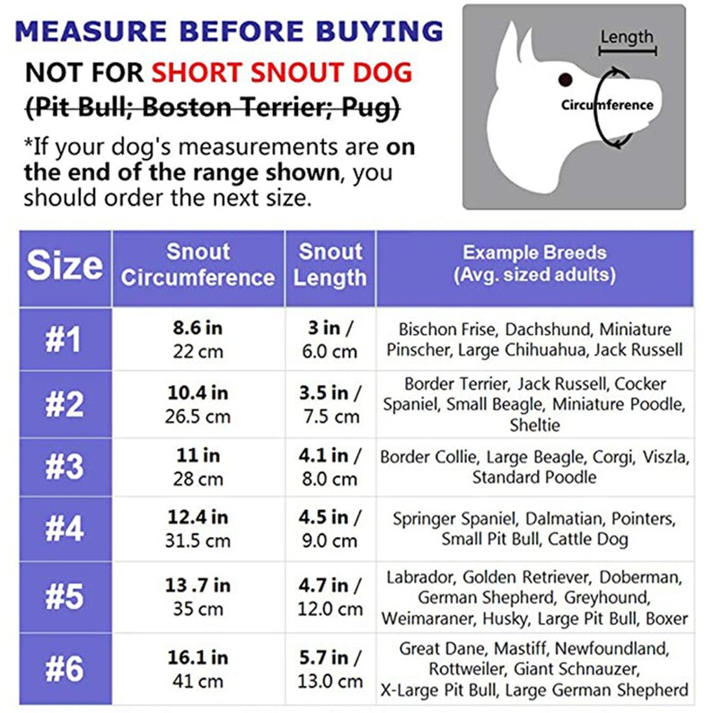 Dog Muzzle Breathable Basket Muzzles for Small Medium Large Etsy