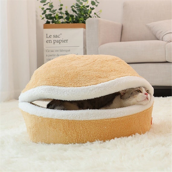 hamburger dog bed