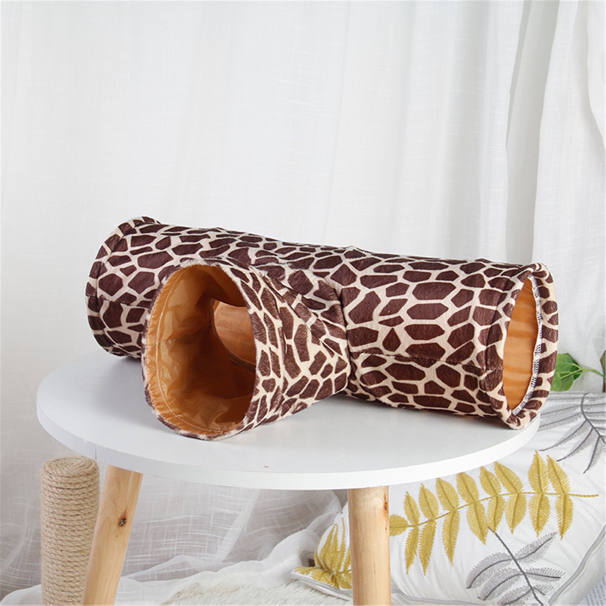 Pet Soft Cat Krinkle Tunnel Cat Toys Interactive Collapsible Etsy