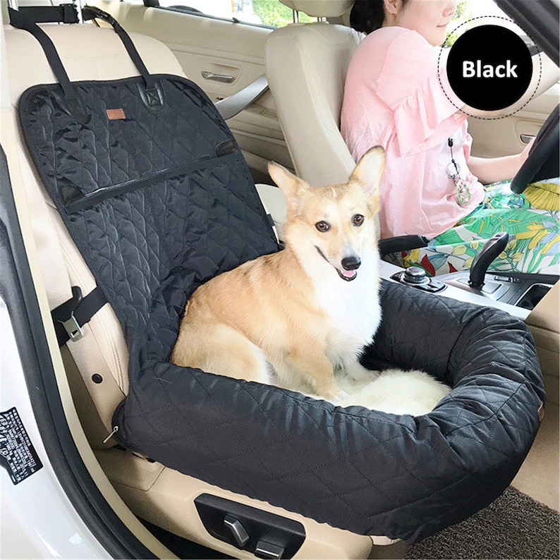 Dog Car Seat Bed Travel Dog Car Seats for Small Medium Dogs Etsy