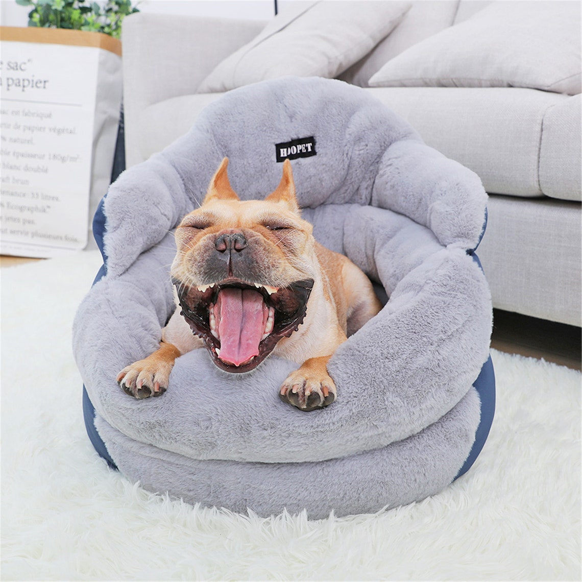 Hand Wash Fiber Dog Bed Winter Warm Pet Heated House Small Etsy