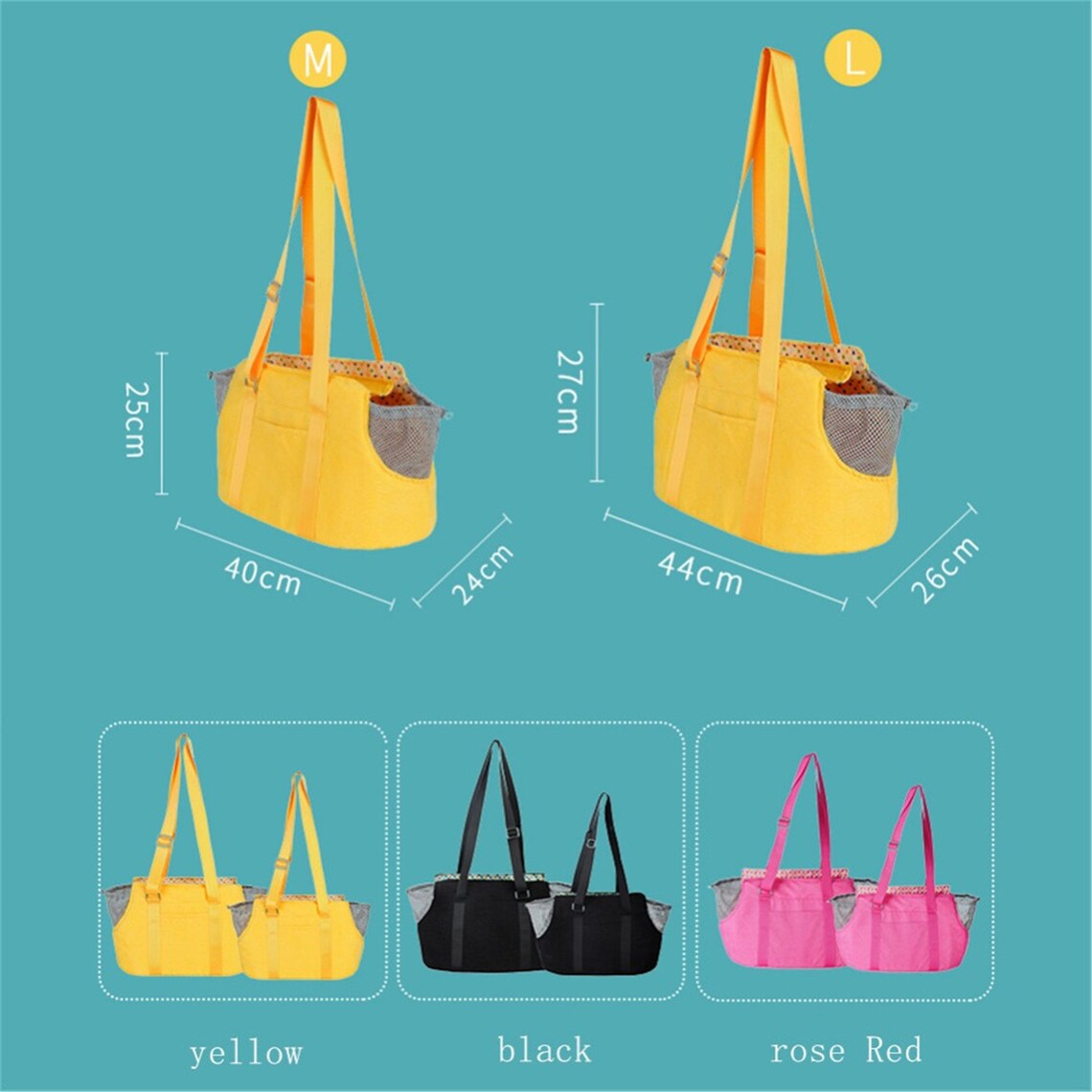 Pet Carrier Cat Puppy Small Animal Dog Carrier Sling Front Etsy