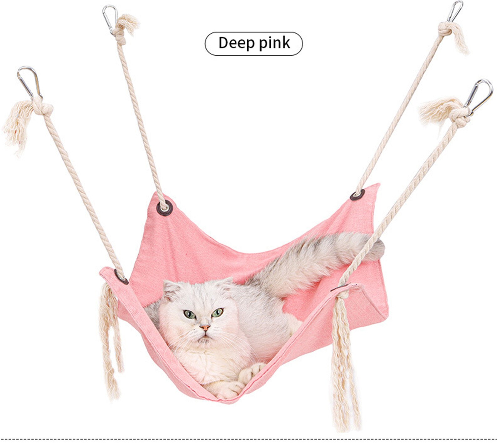 Cat Swing Bed Cage Hang Cat Bed House Tassel Cats Toy Etsy