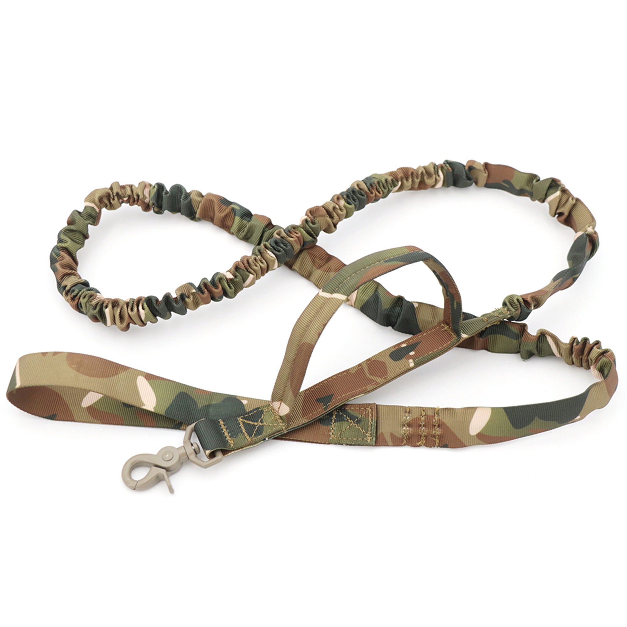 Tactical Bungee Dog Leash 2 Handle Quick Release Cat Dog Pet Etsy