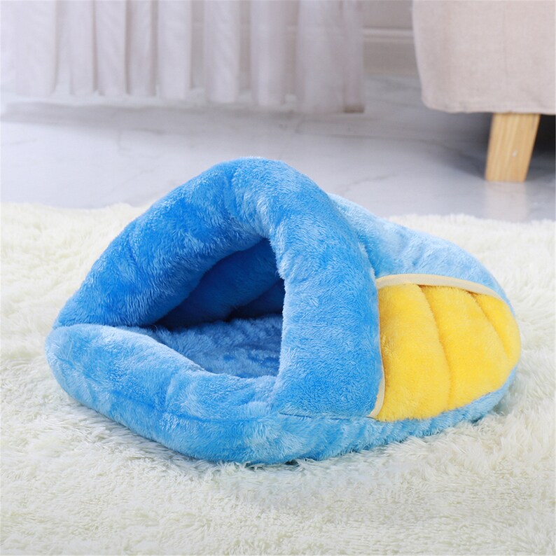 Super Soft Dog Bed House Warm Winter Puppy Cat Sleeping Beds Etsy