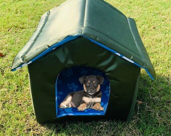 Pet Cat House Bed Outdoor Waterproof Removable Thickened Warm - Etsy Pet Cat House Bed Outdoor Waterproof Removable Thickened Warm - Etsy