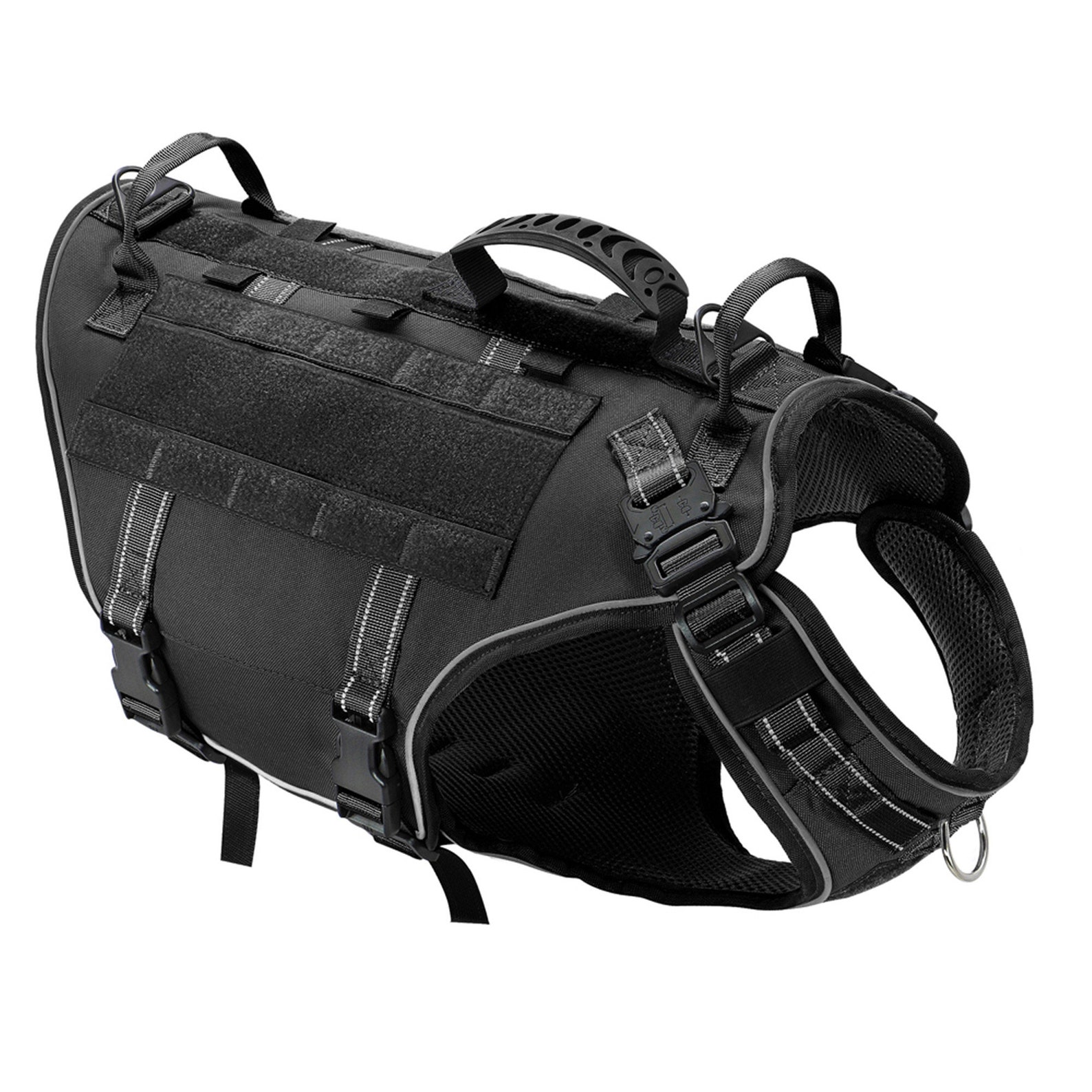 Tactical Dog Training Harness No Pull Military Large Dogs Etsy