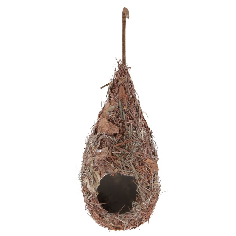 Natural Grass Bird Nest Hummingbird Birdhouse for Outside Etsy
