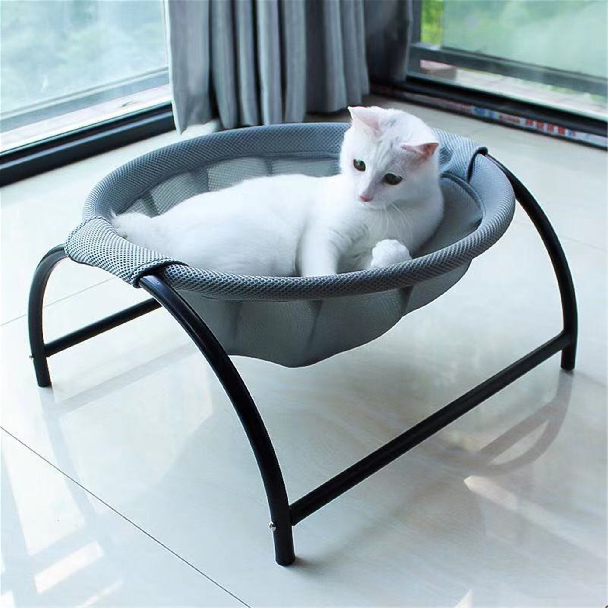 Warm Pet Cat Bed Cage Soft Hanging Bed Hammock Large Winter House 