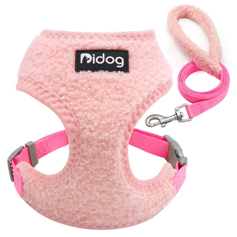 Soft Pet Dog Harness and Leash Set Nylon Breathable Dog Etsy