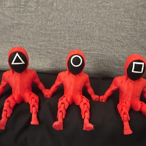 3D Squid Character Pals