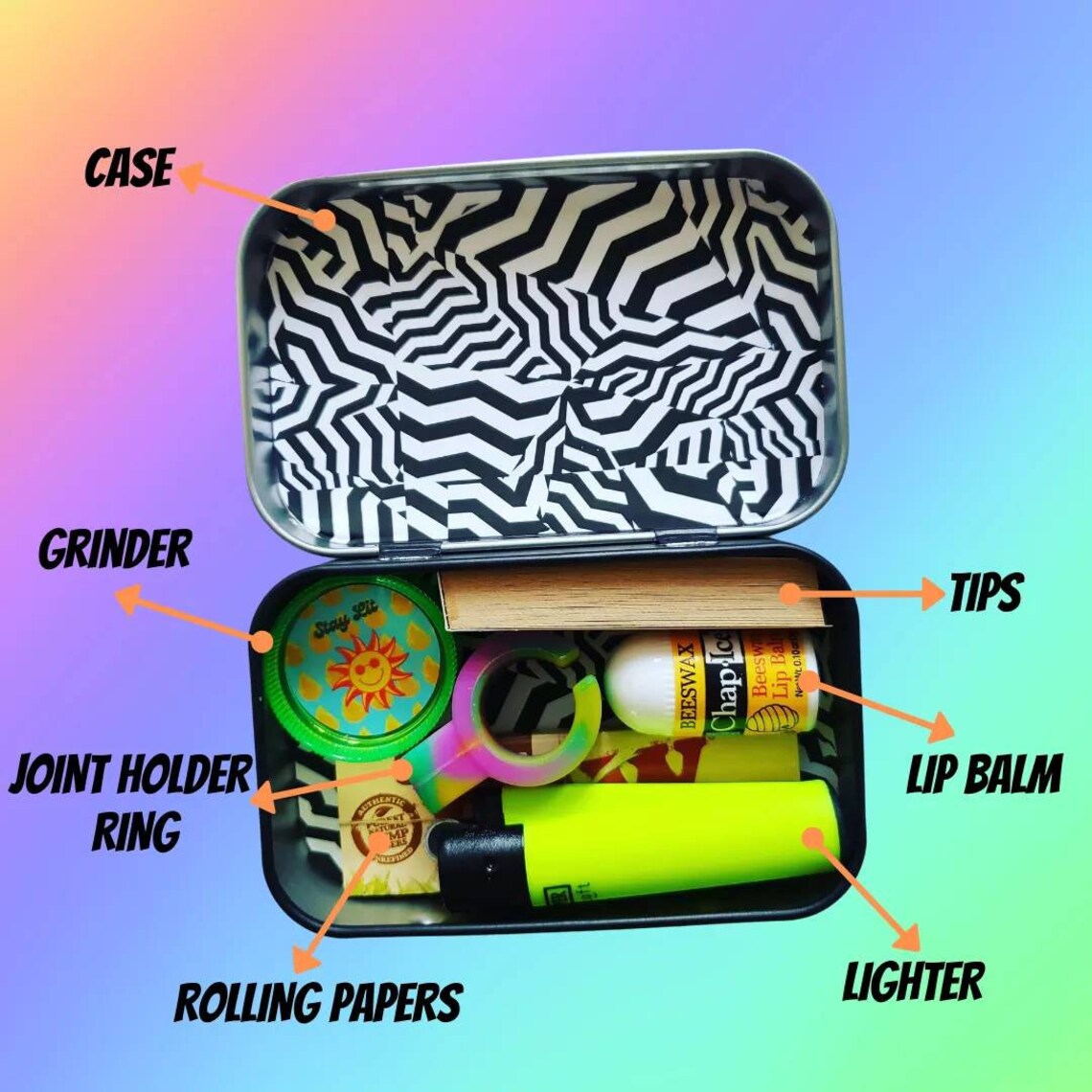 HIAF STONER Box 7piece Smoking Accessories 420 Stoner Kit Etsy