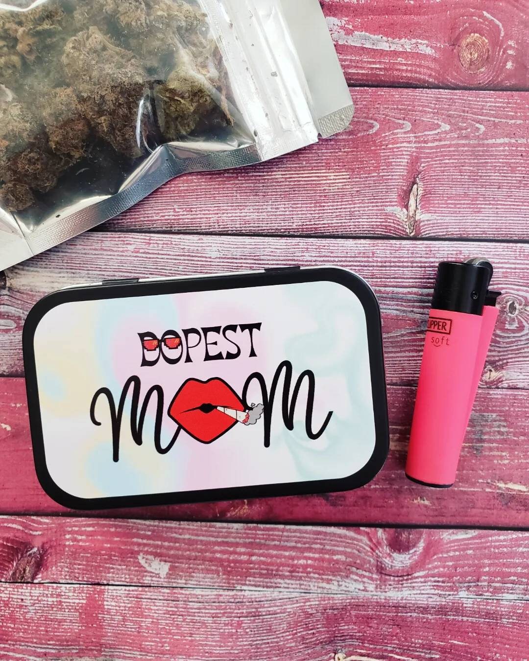 DOPEST MOM KIT Stoner Mom Gift Girl Stoner Kit Girl Stoner Etsy