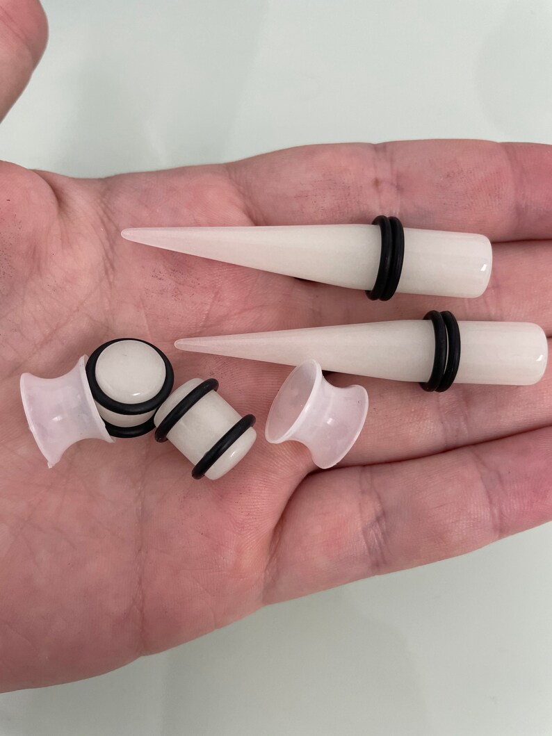 50 PC Ear Stretching Kit 14G12MM Multicolor Aftercare Ear Etsy Singapore