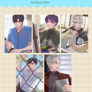 A6 Liebe und Tiefe Drucke