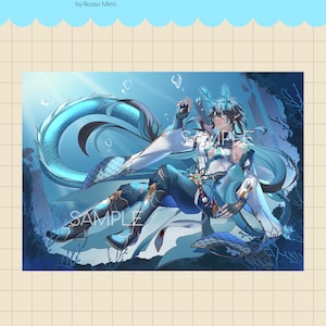 Honkai Star Rail Imbibitor Lunae Print