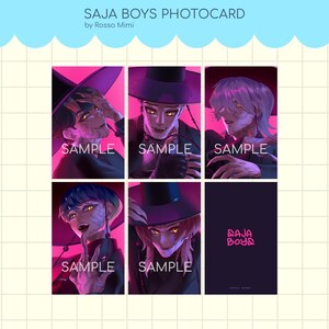 KPOP Cacciatori di Demoni Saja Boys Photocard Poca