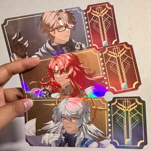 Honkai StarRail Holo Print Ticket