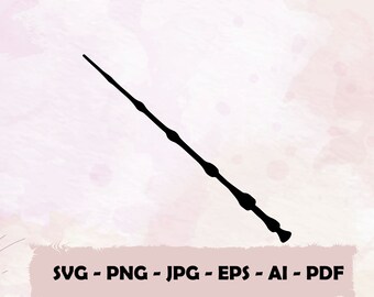 Download Harry Potter Wand Svg Etsy