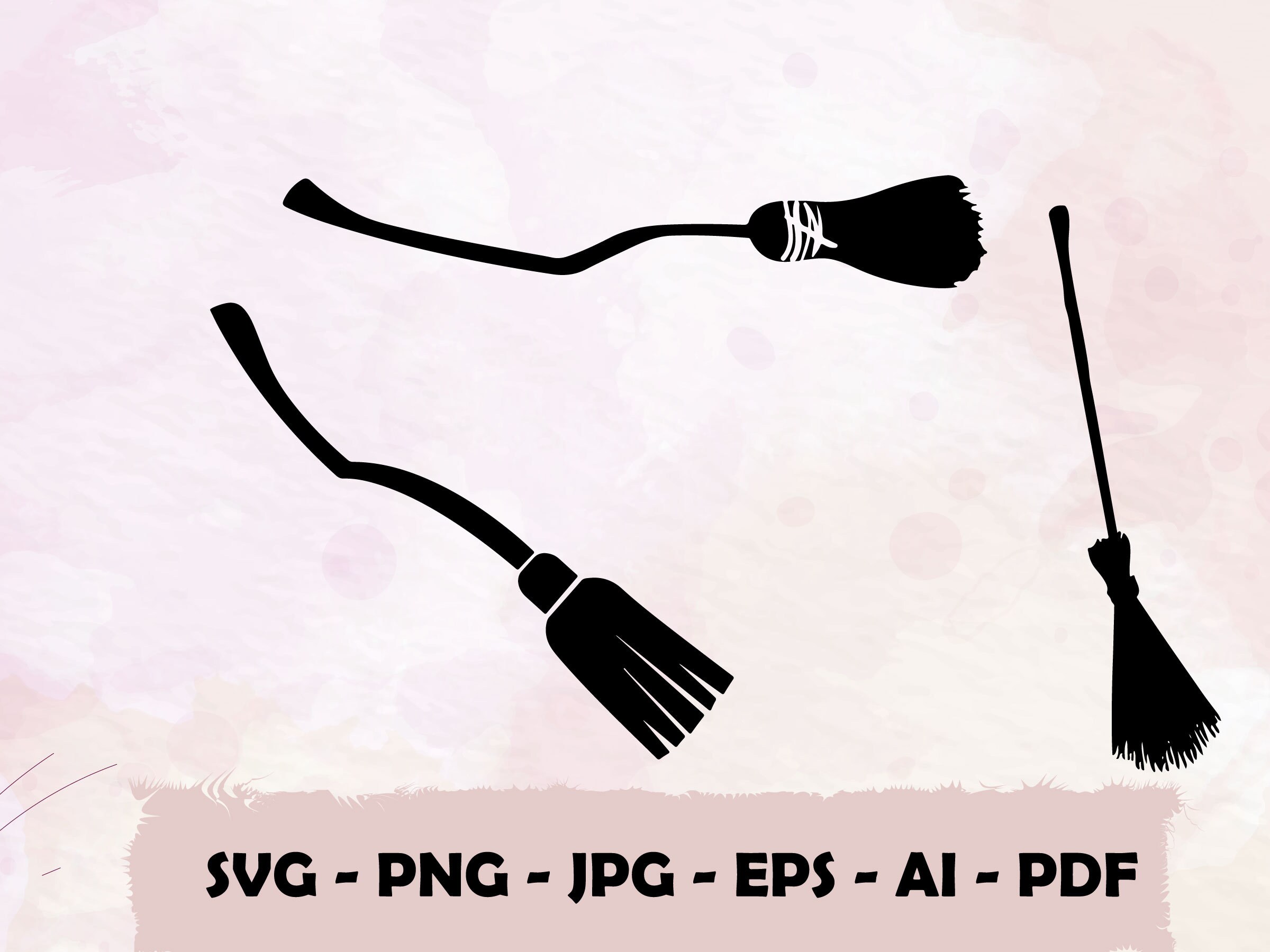 Harry Potter BroomHarry Potter svg Cut File Silhouette | Etsy