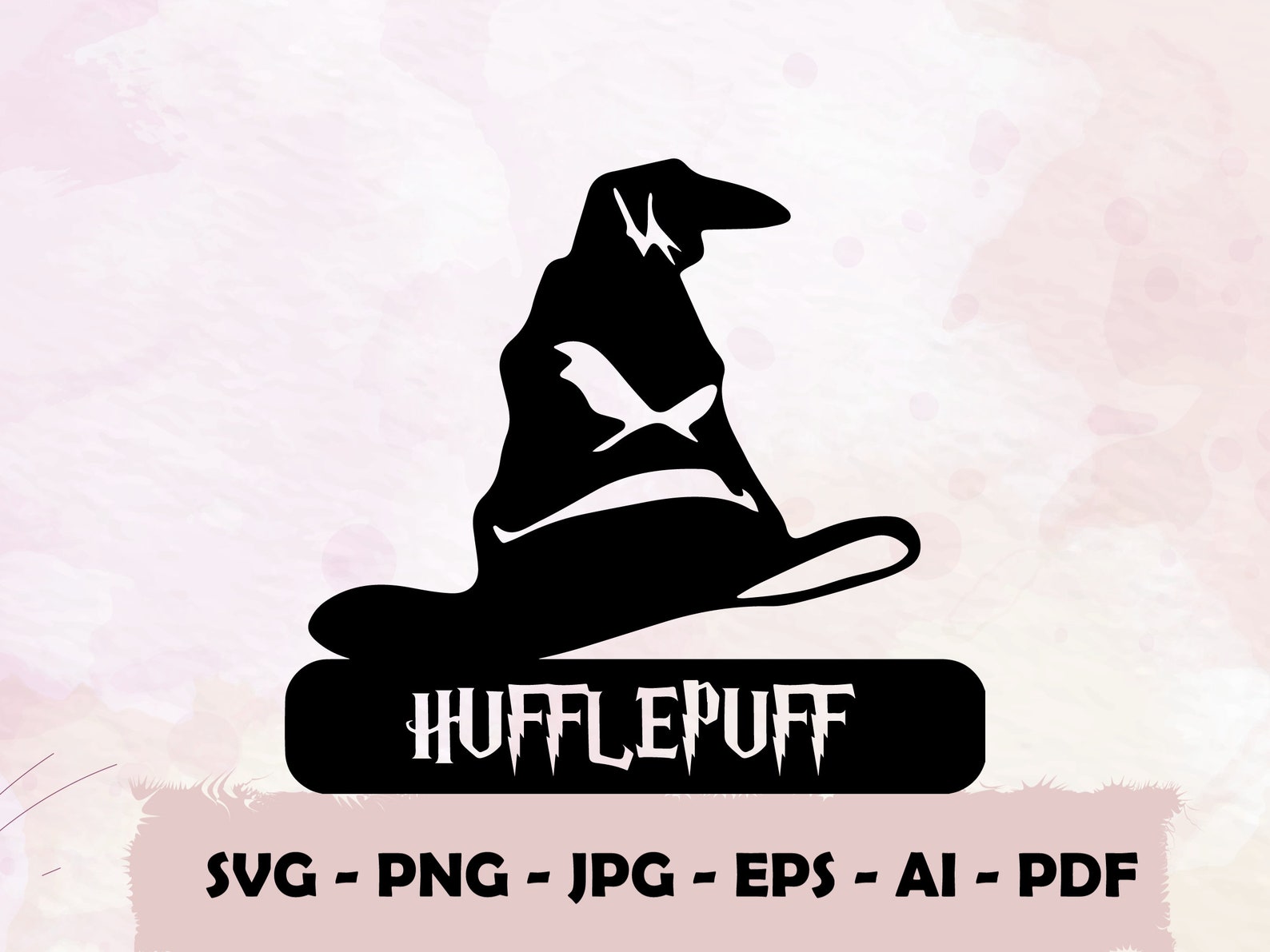 Hufflepuff svg Harry Potter svg Cut File Silhouette Quotes | Etsy