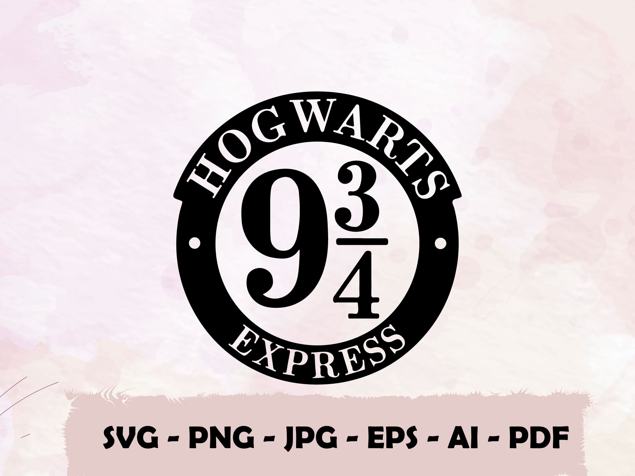 Hogwarts Express svgHarry Potter svg Cut File Silhouette | Etsy