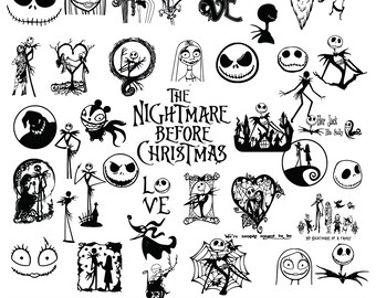 Download Jack Skellington Svg Etsy