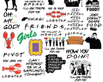 Friends Clip Art Etsy