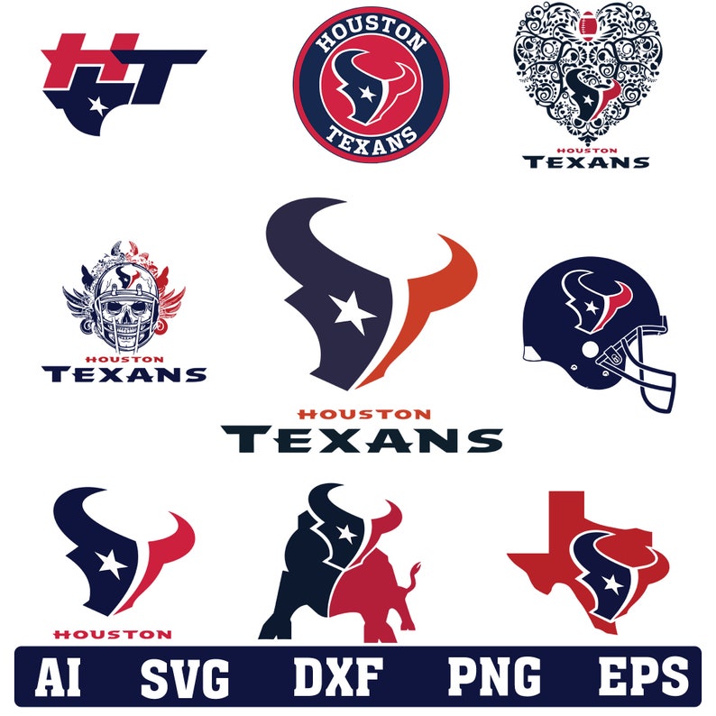 Houston Texans Logo NFL Football SVG cut file for cricut files | Etsy