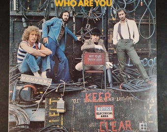 The Who - Who Are You - Original Release Vinyl LP Record Album