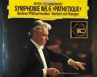 Tchaikovsky - Symphony NR 6 Pathetique -  Herbert Von Karajan   Berlin Philharmonic  Deutsche Grammophon Stereo