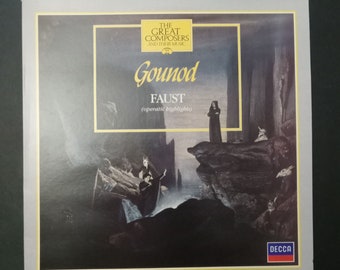 Gounod - Faust ( Operatic Highlights) - Sutherland Corelli Ghiauvrov / Decca UK Vinyl Record