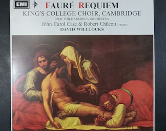 Faure - Requiem - David Willcocks  Choir of Kings College Cambridge /  UK Pressing Vinyl Record