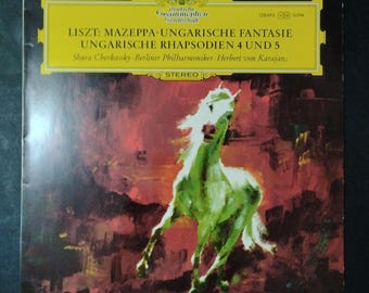 Liszt - Mazeppa  - Hungarian Rhapsodies No 4 and 5  - Berlin Philharmonic- Von Karajan /  Deutsche Grammophon Resonance