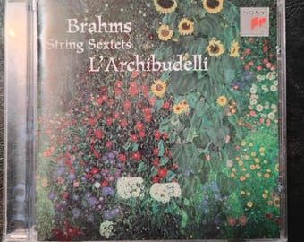 Brahms - String Sextets - L'Archibudelli /  Vintage 1996  20 Bit Sony  Classical Music CD Compact Disc