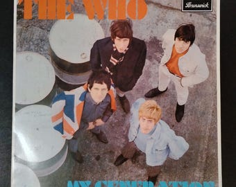 The Who - My Generation / Brunswick 33rpm Lp Vinyl Record