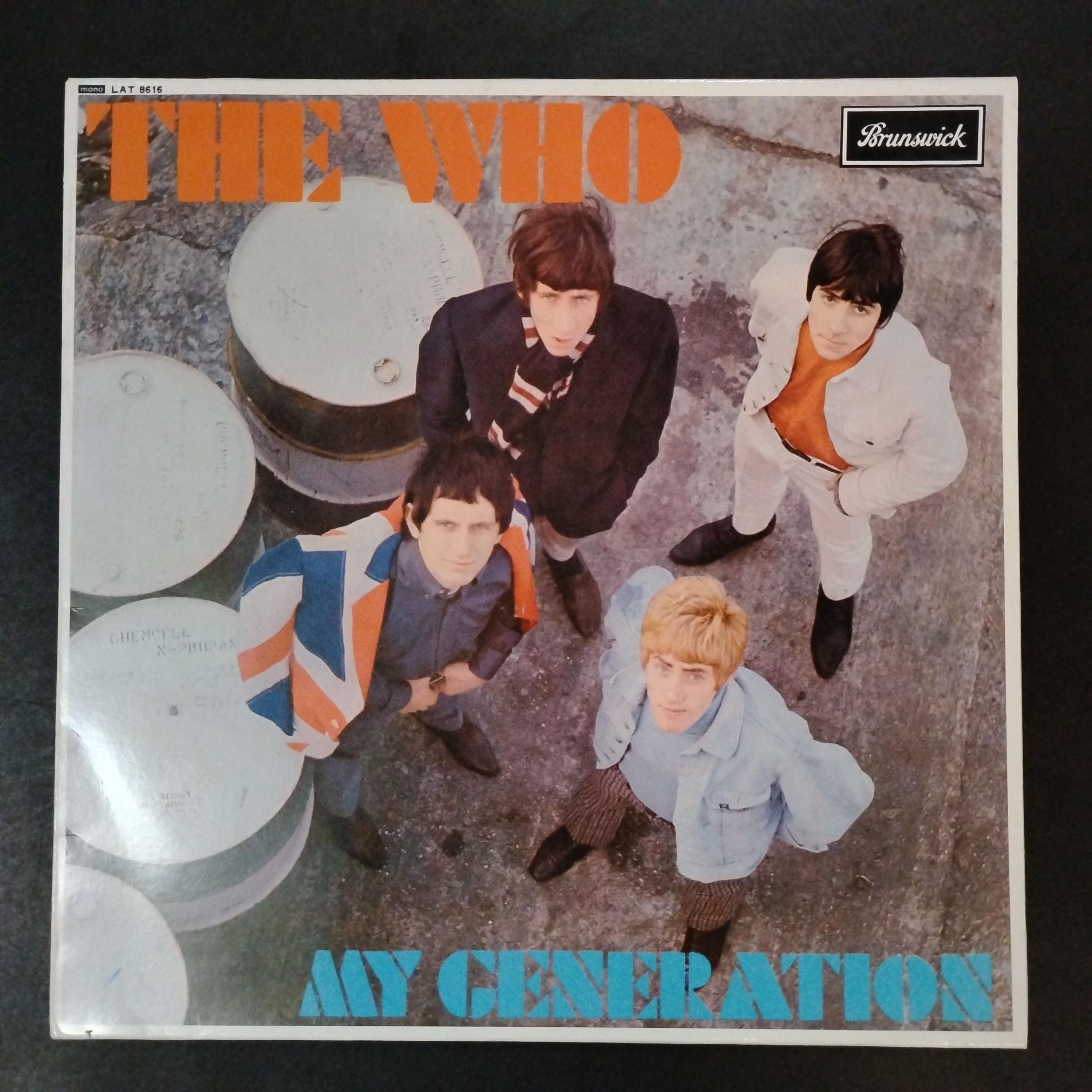 The Who - My Generation / Brunswick 33rpm Lp Vinyl Record - Etsy