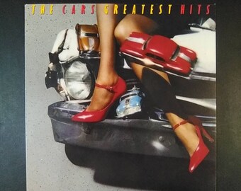 The Cars Greatest Hits - Original 1989 New Wave Vinyl Record You Might Think Drive Magic Shake It Up Let's Go