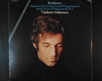 Beethoven Sonata  No 23 in F Minor, Opus 57 Appassionata and Sonata no 7 in D Major Vladimir Ashkenazy / London Ffrr Stereophonic