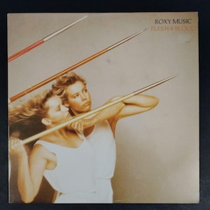 Roxy Music - Fkesh & Blood / Pop Rock New Wave Vinyl Record /  Bryan Ferry