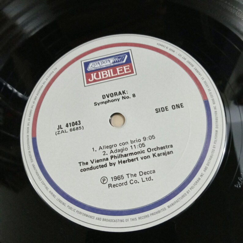 Dvorak Symphony No 8 in G Major Herbert Von Karajan and Vienna