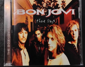 Bon Jovi - These Days /  Vintage  1995 CD Compact Disc Made in USA
