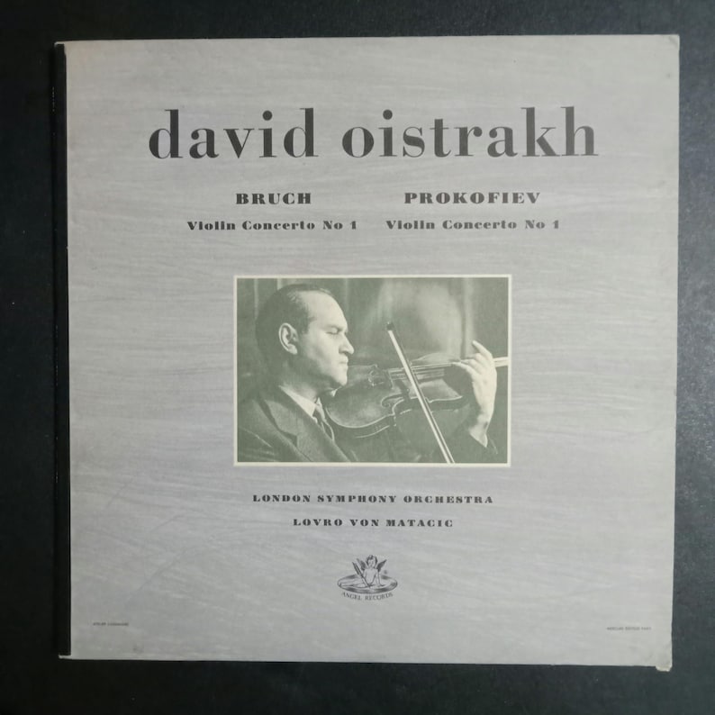 Bruch Violin Concerto No 1 & Prokofiev Violin Concerto No 1 David