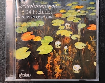 Rachmaninoff - 24 Preludes - Steven Osbourne / Hyperion Audiophile Compact Disc / Made in UK