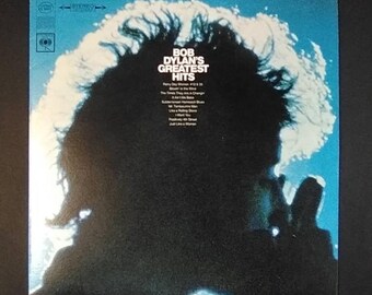 Bob Dylan's Greatest Hits - Original  Stereo / Folk Rock Vinyl Record with Milton Glaser Poster