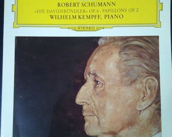 Schumann / Kempff - Die Davidsbundler Op 6 - Papillons Op 2 - Wilhelm Kempff, Piano /  Deutsche Grammophon Stereo 139 316  SLPM