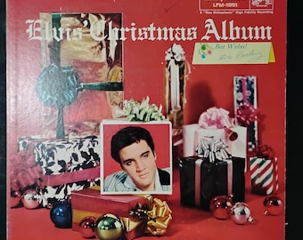 Elvis Presley Christmas Album – Original Canadian Mono Vinyl, Classic Americana