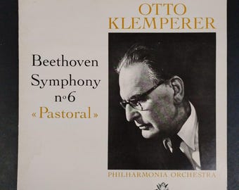 Beethoven  - Symphony no 6 Pastoral  - Otto Klemperer and The Philharmonia Orchestra / Angel Stereo Vinyl LP Record