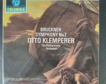 Bruckner  - Synphony no 7 -movements 1 & 2 - Vol 1 of 2 The Philharmonia Orchestra - Otto Klemperer/ Columbia UK