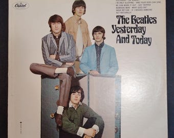 The Beatles  - Yesterday and Today / 1966 Capitol Canadian Labels / USA First Pressing  Vinyl Record / John Lennon Paul McCartney